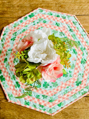 Feeling Lucky Clover/Floral Table Topper