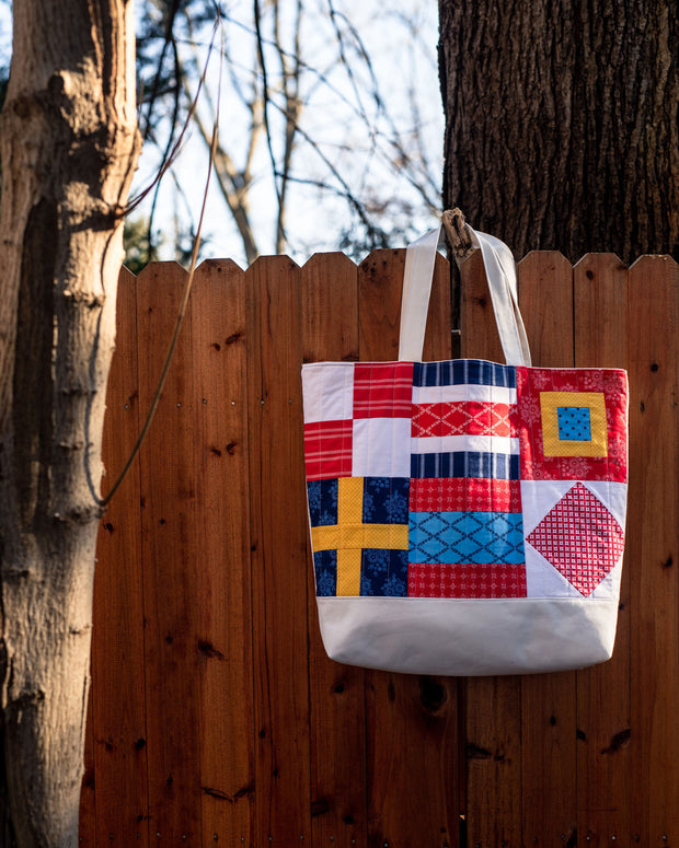 Nautical Flag Tote Bag