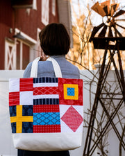 Nautical Flag Tote Bag